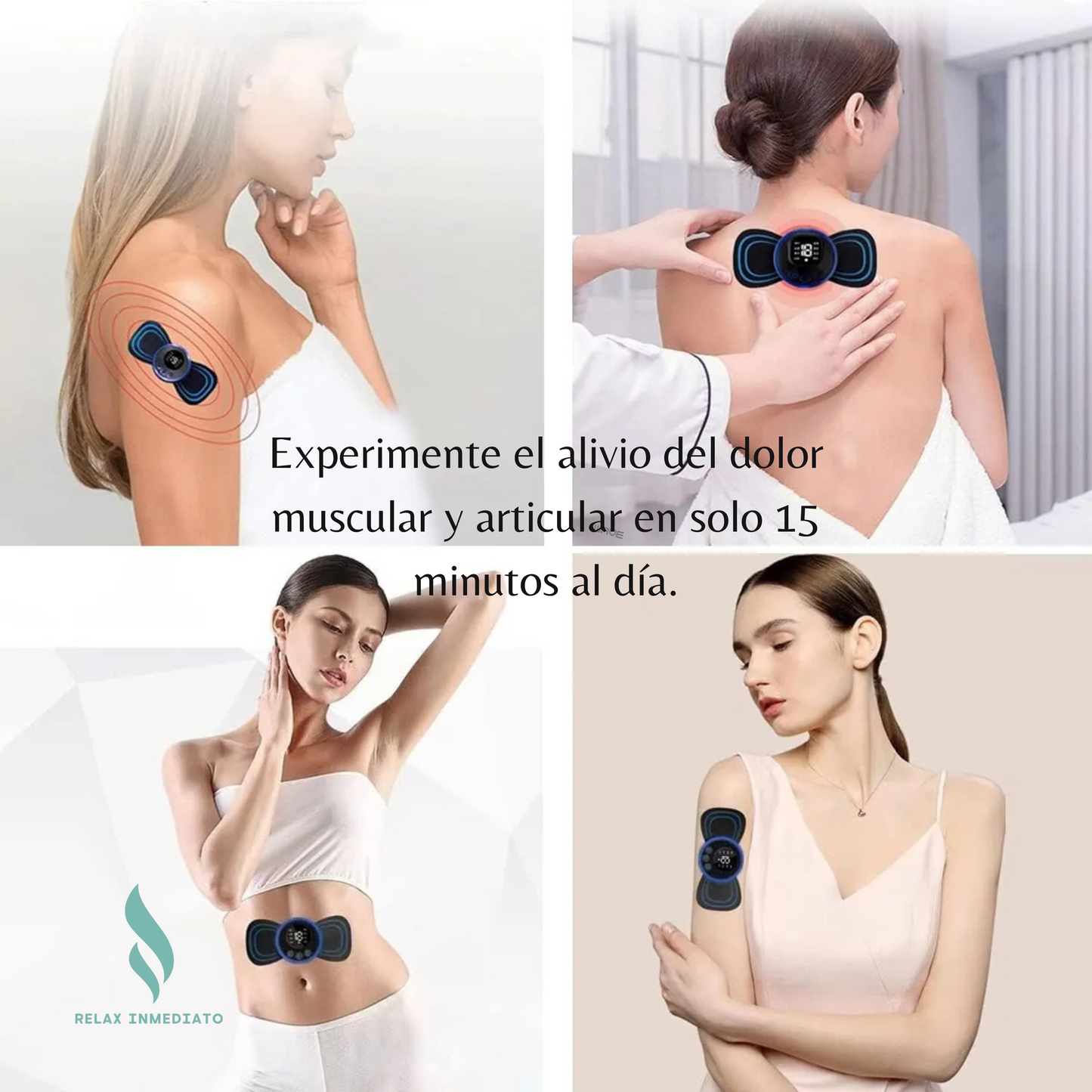 Masajeador muscular Electro estimulación.
